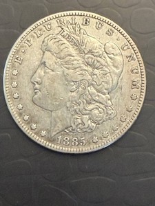1885 Morgan Silver Dollar - No Mint Mark