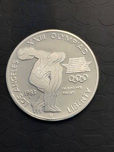 1983-S Los Angeles Olympics Commemorative Silver Dollar