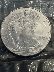 2008 American Eagle 1 Oz .999 Fine Silver Dollar