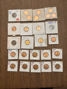 U.S. Lincoln Cent Collection 1913-1979 (Lot of 22)