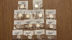 Uncirculated U.S. Quarter Collection - America the Beautiful & State Issues (Lot of 14)