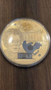 2013 Andrew Jackson $20 Themed Commemorative Medallion