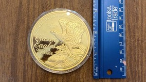 1974 Liberty Eagle Dollar Coin in Protective Capsule