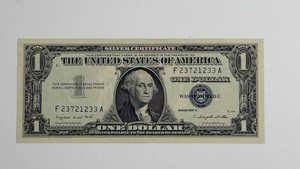 1957A $1 Silver Certificate - Serial F23721233A
