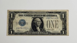 Vintage 1928B United States $1 Silver Certificate