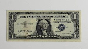 United States $1 Silver Certificate Series 1935A