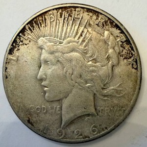 1926 Peace Dollar - United States Silver Dollar