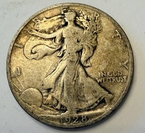 Walking Liberty Half Dollar - 1928 United States Coin