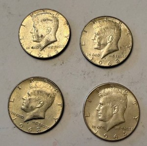 Kennedy Half Dollars (Lot of 4)