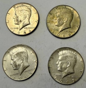 Kennedy Half Dollar (Lot of 4)
