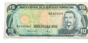 Banco Central de la Repblica Dominicana 10 Pesos Banknote