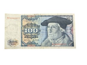 US 100 Dollar Federal Reserve Note - Franklin Portrait - Vintage Currency