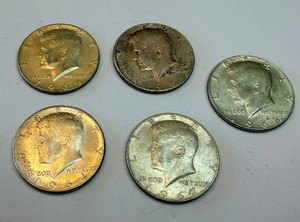 Kennedy Half Dollars Lot of 5