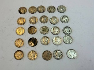 Roosevelt Dimes - 25 US Mint Coins, 1946-Present, Copper-Nickel Clad