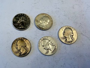 United States Coins - Mixed Denominations (Lot of 5)