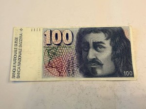Banque Nationale Suisse 100 Francs Banknote - Swiss CHF