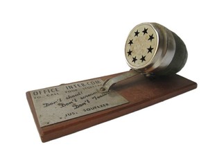 Vintage 1930s era Funny Novelty Office Intercom