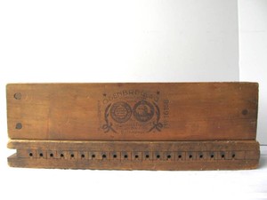 Primitive antique Wooden Cigar Molds - Osenbruck &amp Co.