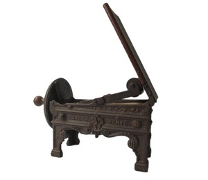 Wonderful Ornate antique Cast Iron 1880s era German Noodle Cutter Machine
