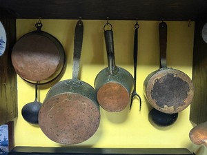 Great Lot of Antique Heavy Copper Cookware etc