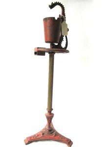 Awesome Antique Cast Iron Dragon Smoking Stand