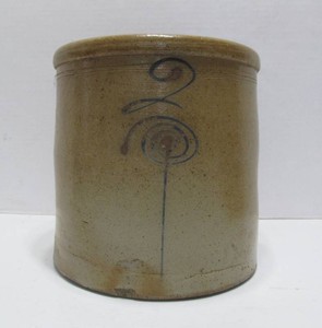 Antique RED WING 2 Gallon Bee Sting Stoneware Crock