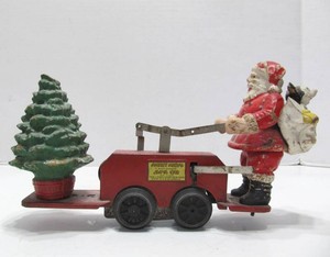 Old Vintage Lionel Mickey Mouse &amp Santa Claus Train Car No. 1105