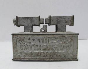 Antique SMYTH X-RAY Cast Iron Coin Bank