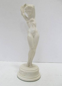 Old Vintage Deco Figural Nude Sculpture