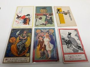Group of Antique HALLOWEEN Postcards