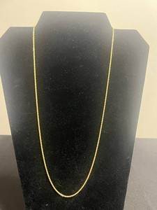 Gold Chain - 10K Rope Chain Necklace 13.6g