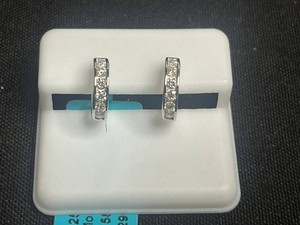 Moissanite Earrings - 925 Sterling Silver 0.58 CTW VS D - $299 retail tag