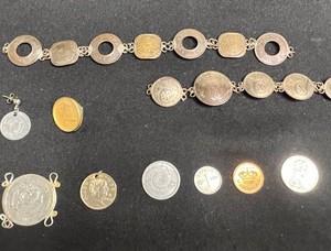 Vintage Coin Jewelry & Collectible Coin Mixed Lot
