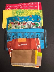 VTG Scarves - Calvin Klein, Echo & Leo Narducci Mixed Lot