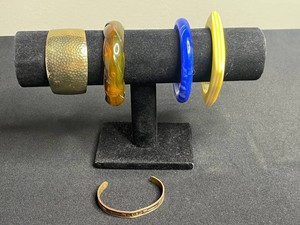 VTG Bracelet Set - 5pc Mixed Bangles & Cuffs