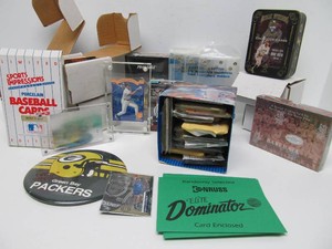 Lot of Assorted Sports Cards etc