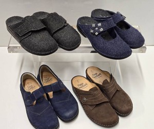 4 Nice Pair of Womens FINN COMFORT Shoes - Most Approx Size 40 or 7w