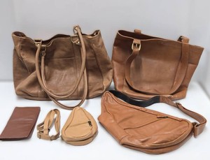 Nice Group of Genuine Leather Purses Handbags etc