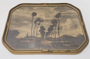 Circa 1900 Antique Framed Print