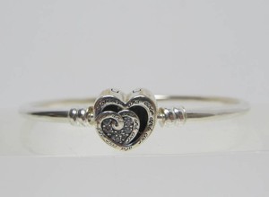 Sterling Silver PANDORA Infanite Hearts Bracelet