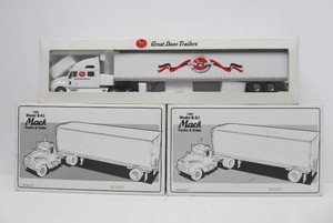 Lot of 3 Mint in Box Diecast Semi-Trucks