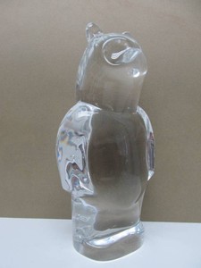 Large Heavy 8 ORREFORS Sweden Crystal Bear&nbsp