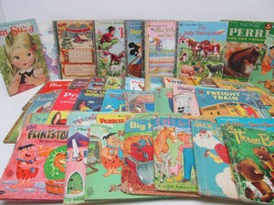 Large Lot of Vintage Childrens Books