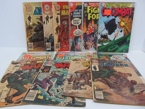 Small Lot of Vintage Military Comic Books
