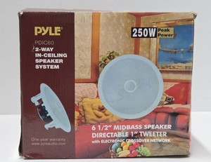 New in Box PYLE 2-Way In-Ceiling Speaker System