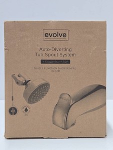 New in Box Evolve Auto Diverting Tub Shower System