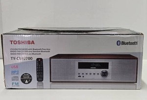 New in box TOSHIBA Model TY-CWU700 CDUSBRadio wBluetooth