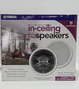 New in Box YAMAHA IN-Ceiling Speaker Set #1
