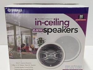 New in Box YAMAHA IN-Ceiling Speaker Set #2