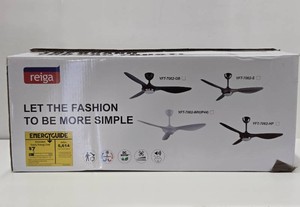 New in Box REIGA Ceiling Fan